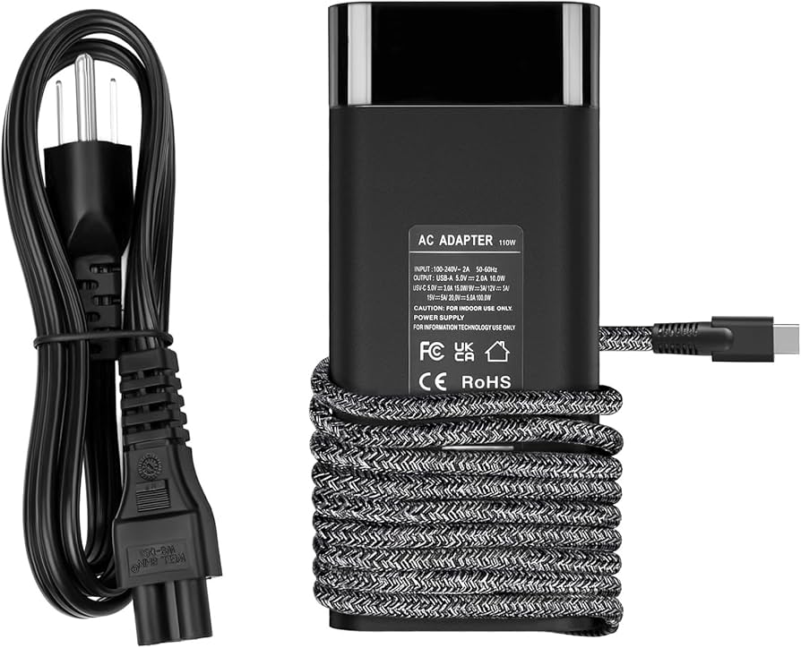 Chargeur HP bout type-c 110W