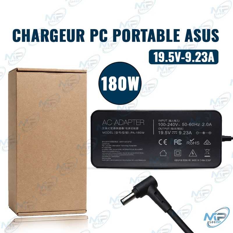Chargeur Asus petit bout 180W