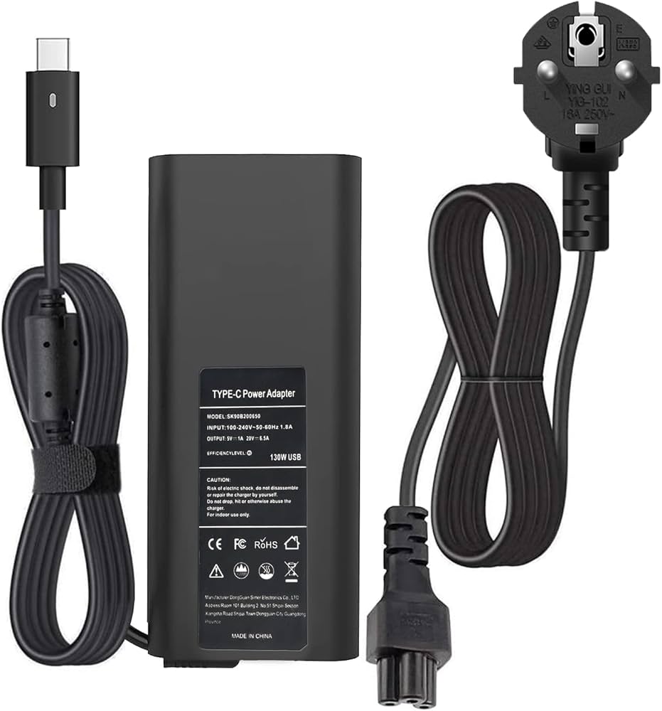 Chargeur Dell Bout Type-C 90W