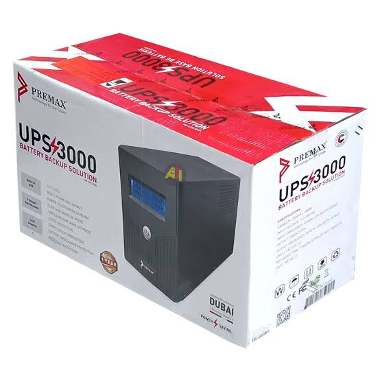 ONDULEUR Ups Premax 3000VA avec Ecran Input-Output